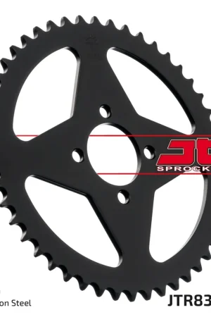 Finale Uitverkoop JT SPROCKETS - REAR STEEL 48T, 420 - Sprockets - 48T staal